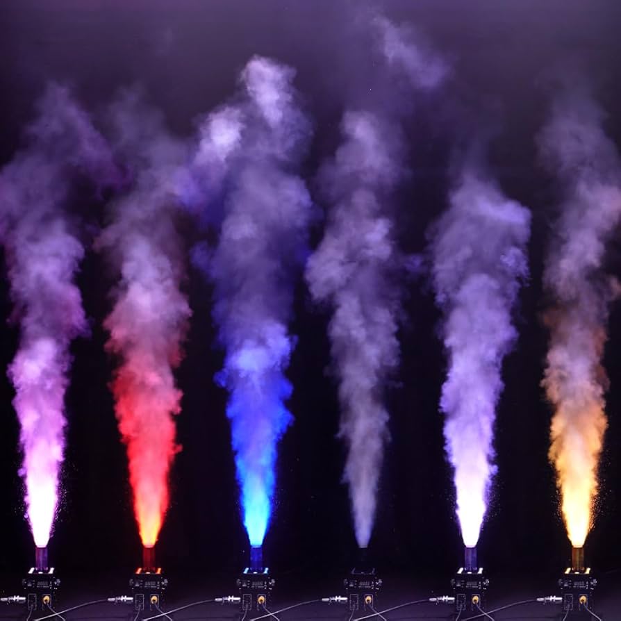 Amazon.com: SHEHDS CO2 Jet Machine with 12x3W RGB LED, 3-in